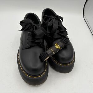 New Dr. Martens 8053 Quad Smooth Leather Platform Oxfords W9 M8 Lace options